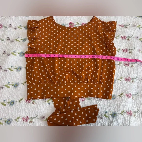 Jeuvre Rust Blouse - Picture 5 of 6